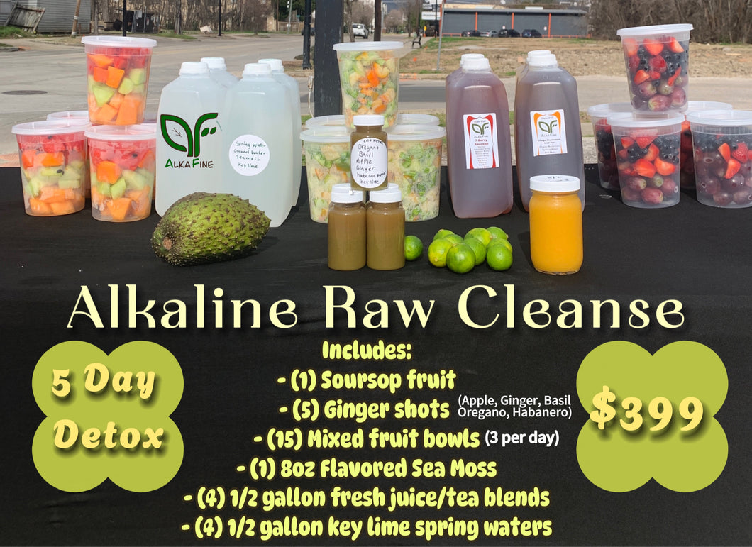 Alkaline Raw Cleanse
